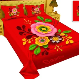 Premium Quality Panel Bed Sheet 100% Cotton