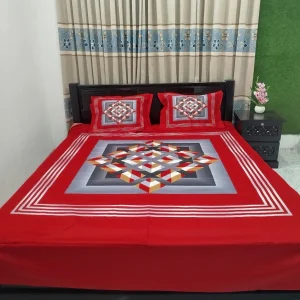 Premium Quality Panel Bed Sheet 100% Cotton