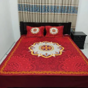 Premium Quality Panel Bed Sheet 100% Cotton