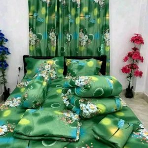 Premium Quality Twill Cotton Comforter 5 Pcs Set